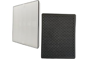 BLUTENET FY2422 FY2420 Replacement Filter Compatible with Philips 2000i 3000i Series AC2889 AC2887 AC2882 AC3829/10 Air Purifier H13 True HEPA Filter & Activated Carbon Filter FY2422/30 FY2420/30