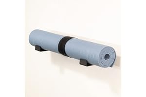 StoreYourBoard Aufbewahrungsregal für Yogamatten, Schaumstoffrolle, Fitnessbänder, Wandhaken, Fitness-Organizer
