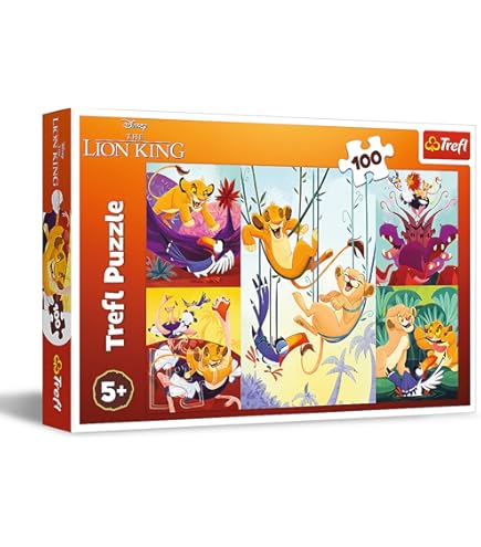 Kinderpuzzle Ab 4 Jahre Trefl - The Treflik Family, Ballerina - Puzzle Mit 100 Teilen - Buntes Mädchen 5 Jahre
