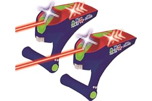 Pj Mask - Pijamas - Batalla Laser Infrarrojo, Luz Y Sonido, 2 Unidades (Lexibook Jg940Pjm), Color Azul (Lexibook JG940PJM)