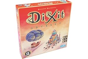 Asmodee - Dixit Odyssey - Une Image Vaut Mille Mots - Jeu de Société Familial et pour Enfants dès 8 Ans - Imagination et Intuition - Jeu dAmbiance Créatif - 3 à 12 Joueurs - 30 Min - Libellud