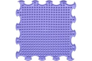 ‎ORTOTO ORTOTO Einzelne sensorische Massagematte, Puzzlematte, orthopädisch, manuelle Massagematte (Spikes, Lavander)