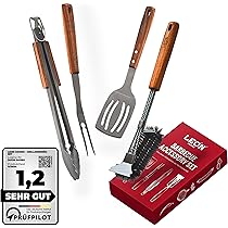 Onlyfire BBQ Gereedschap Grill Set van Roestvrij Staal, Omvatten