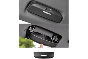 ‎GAFAT GAFAT Kompatibel mit Neu Cupra Tavascan 2025 2026 Sonnenbrillenhalter Brillenetui, Tavascan ab 2024 Aufbewahrungsbox, Tavascan VZ Ablagen Organizer, Tavascan Zubehör (Schwarz)