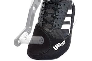 Ugozen Protege Chaussure Moto, Accessoire Protection Selecteur de Vitesse ✯Marque FRANÇAISE pour Botte ou Chaussure Moto Homme/Femme, Equipement pour Motard.Taille Réglable