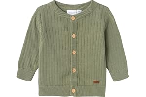 NAME IT Baby-Jungen Nbmhisolo Ls Knit Card Strickjacke