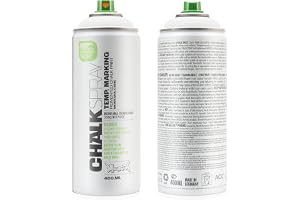 Montana Cans kritspray färg vit tillfällig märkning miljövänlig