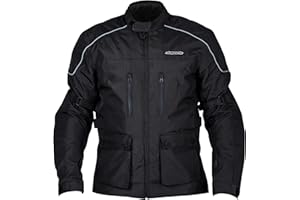 RKsports style style 2036 motorbike motorcycle waterproof jacket black
