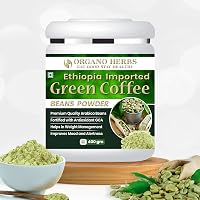 Organo Herbs Ethiopia Imported Green Coffee Beans Powder-Weight loss supplement