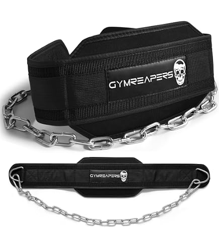 HemeraPhit Dip Riem Met Ketting – Verstelbare Gewichtriem Voor Pull-ups En Dips, Tot 200 Lbs