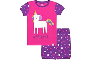 Harry Bear Pijama Corta para niñas Unicornio de Brillantina