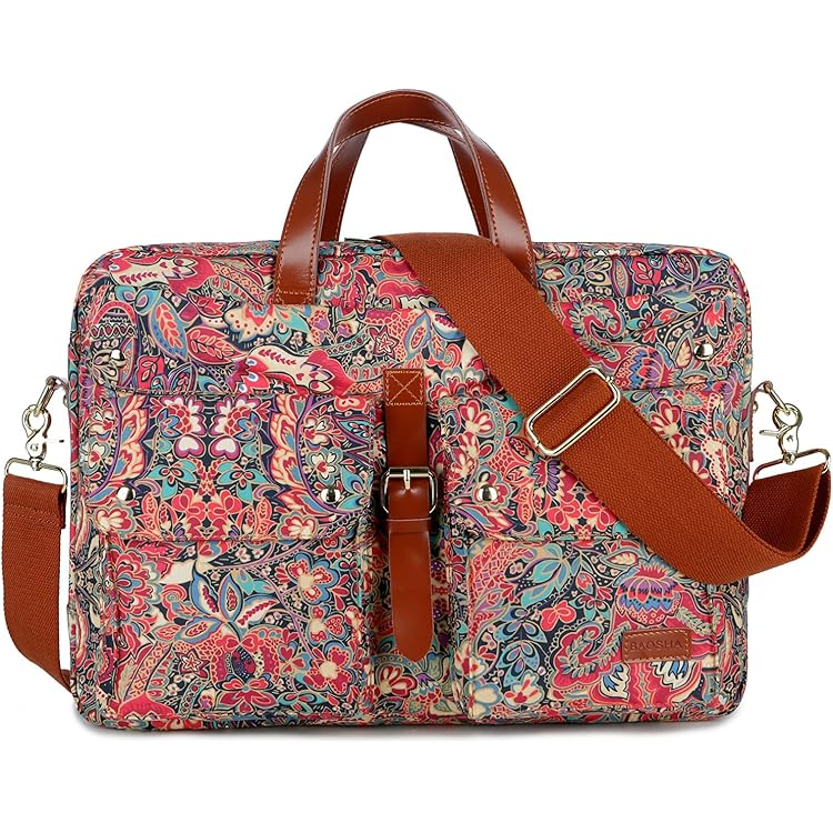 FANDARE Retro schoudertas voor heren/dames, business, crossbody tas