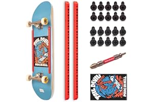 THE ORIGINAL TAIL DEVIL SPARK IT UP! Rail Devils Sparking Skateboard Rails by Tail Devil | Skateboarding Deck Rails with Infused Flints for Sparks | Cool Spark Effect During Boardslides | Ultimate Skateboarder's Accessory