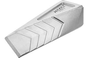 HAZET Splitting Wedge 2132-2 I Twisted Chip-Resistant Wedge Made of Aluminium for Targeted Entry into Wood and Split Logs I Forged I Weight: 0.8 kg