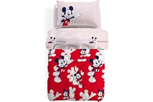 Caleffi 80064 - Disney Trapunta Piazza e Mezza Rosso Topolino