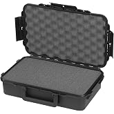 Max Cases - MAX004S.079 - Airtight Suitcase with Foam Pre-Cut to Cubes - Internal Dimensions 316 x 195 x 81 mm