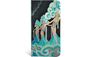 Paperblanks Diari a Copertina Rigida Piume | Righe | Delgado (90 × 180 mm)