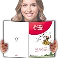 GLDP-7029 Gaston Lagaffe Carte double avec enveloppe Diplôme de la Retraite Heureuse - Départ Hamac Repos Sieste Farniente Grandes Vacances Détente Loisirs
