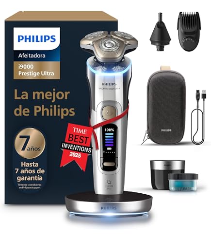 Philips S9000 Prestige, Afeitadora Eléctrica Hombre, Máquina de