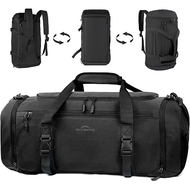 kookoomia Sac de Sport Homme Femme avec Compartiment de Chaussures et Poche Humide Sacs de Voyage 45L Duffel Bag Trousse Toilette pour Gym Sport Voyage Yoga Fitness Weekend - Bleu Marine kookoomia Sac de Sport Homme Femme avec Compartiment de Chaussures et Poche Humide Sacs de Voyage 45L Duffel Bag Trousse Toilette pour Gym Sport Voyage Yoga Fitness Weekend - Bleu Marine