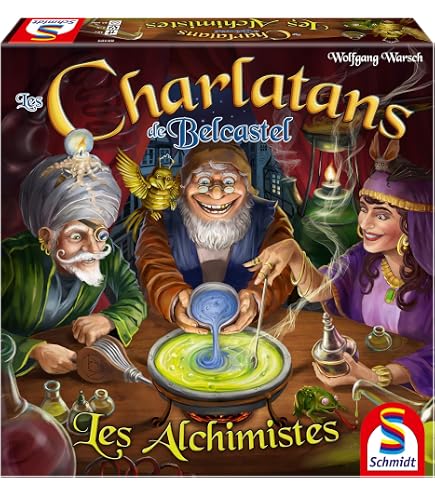 Schmidt Spiele 88231 – Erweiterung „Charlatans – Hexen Mischen Sich Ein“ – Strategiespiel Ab 10 Jahren