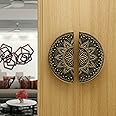 LAPO 8 Inch Door Handle for Main Door, Wooden & Glass Door Handle, Pull Handles for All The Doors of House/Office/Hotels- Pack of 1 Set | Antique Finish | 3 Years Warranty - 5086