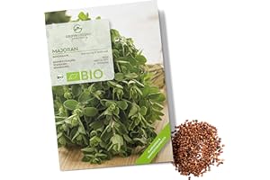 GROWGREENS BIO Graines de marjolaine - Graines d'herbes aromatiques pour faire pousser de culture biologique idéal pour le jardin aromatique