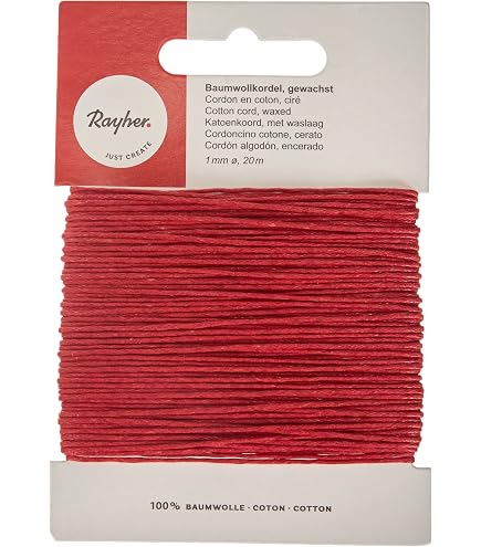 Fil de Coton Ciré - Naturel - Couture - Reliure - Bijoux - Micro Macramé