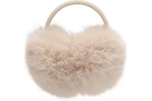 ZLYC Hiver Ajustable Fausse Fourrure Cache Oreilles pour Femmes Hommes
