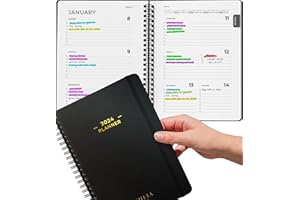 MILULA STUDIOS 2024 Diary A5 Week to View Planner | Minimalist Diary 2024 | Weekly Planner A5 Size | Work & Personal Organization | Work Diary & Planner| Appointment Calendar 2024