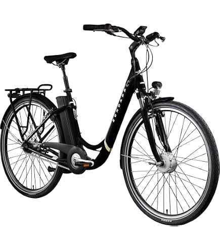 TRETWERK 28 Inch E-Bike Women's Bicycle Vintage Bike - Aurora - Pedelec 7 Speed Hub Gear