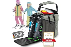 Otaro Sac à Chaussures de Ski avec Compartiment pour Casque | Sac de Ski pour Chaussures, Casque & Accessoires | > 60.000 Clients satisfaits | Sac imperméable, Fermetures éclair