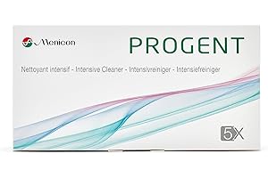 Menicon Progent SP Lot de 5 nettoyants intenses Dioptrie
