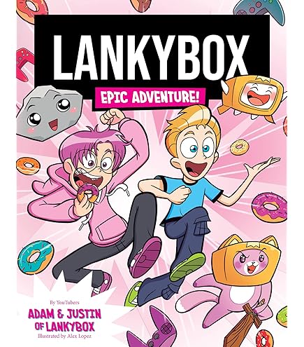 LankyBox 2182 Mystery Donut, verzamelbare minifiguren, 6 spannend speelgoed om binnen te ontdekken, officieel gelicentieerde merch, meerkleurig