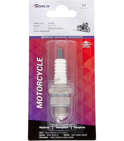 TORCH E6RTC Candela Auto Sostituire per BPR6HS, per WR7BC, per RL82YC, per IWF20 W20FPR-U Candela Auto, OEM