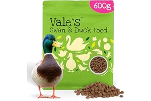 JACOBI JAYNE Vale’s™ Swan & Duck Food 600g – Floating Feed for Wild Ducks – Suitable and Nutritious Duck and Swan Food – Perfect Alongside Their Natural Diet - Bird Feed for Waterfowl