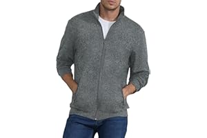 CTU Mens Sweatshirt Full Zip Active Stretchable Jacket Lightweight Long Sleeve Jacket