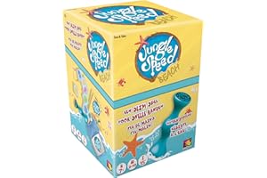 ASMODEE Jungle Speed Beach NL - Edición Especial de Playa - Waterproof! - para Toda la Familia [ES][FR]
