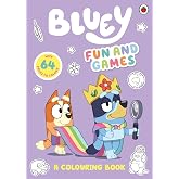 Bluey: Fun and Games Colouring Book