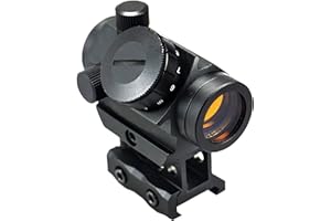 Hauska Viseur Point Rouge 1X25 Lunette de visée à Point Rouge Iron Sight 1 "Pouces Riser Mount