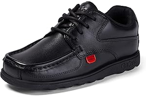 Kickers Fragma15 Lace MTO Lthr Jm, Zapatos de Cordones Derby Niños
