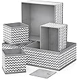 FLYNGO Foldable Drawer Organizer for Clothes, Wardrobe, Undergarment Organiser Cloth Storage Box for Socks, Bra, Tie, and Scarfs