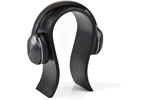 Valiai Kopfhörer Ständer aus Holz, Minimalistisches Stilvolles Detail für Ihren Schreibtisch, Ideale Headset Halterung - Geschenk für Ehemann, Freund