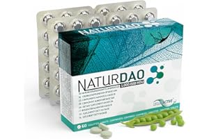 ‎NATURDAOCOM LEGUMACTIVE NATURDAO® DAO Enzym - 3.000.000 HDU pro Tag - perfekte Dosierung mit 1.000.000 HDU pro Tablette (1 bis 3 Tabletten/Tag) - 100% veganes DAO - 60 DAO-Tabletten