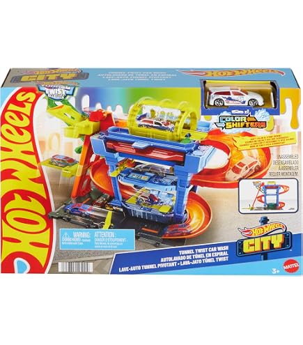 Pista Hot Wheels City Super Loja De Pneus HDP02 Mattel - Ri Happy Pista Hot Wheels City Super Loja De Pneus HDP02 Mattel - Ri Happy