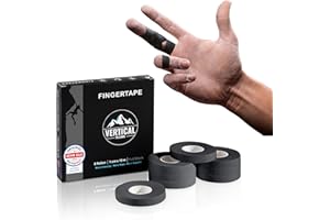 VERTICAL FELLOWS® 8 rolek taśmy wspinaczkowej o szerokości 10 mm – Dermatest bardzo dobra – z instrukcją obsługi w formacie PDF (może nie być dostępna w języku polskim) – idealna taśma na palce i