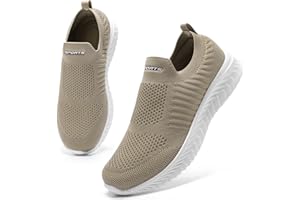 HKR Damskie Trampki Wsuwane Sportowe Buty do Chodzenia i Biegania Lekkie Obuwie Tenisowe