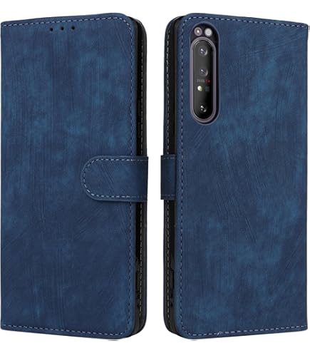 Pixfab - Custodia in pelle per Sony Xperia 5 II 5G, con chiusura