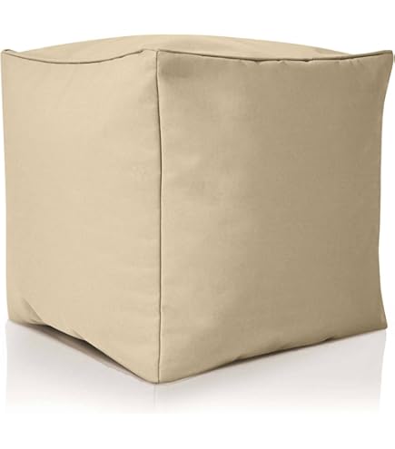 Preziosa Home Pouf Contenitore Maxi In Velluto 60x60x30 Cm, Portata 200kg, Colore Oro