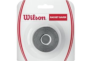 Wilson Bande Adhésive Protectrice pour Raquette, Racket Saver, Noir, WRZ522800